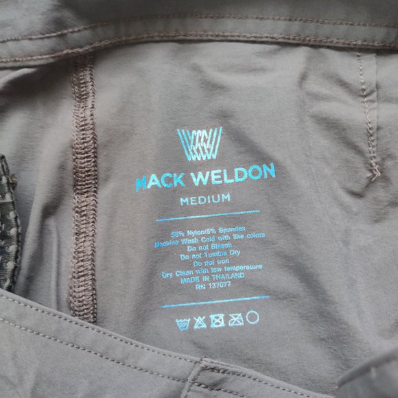 Mack Weldon 4-Way Active Short - True Black - Picture 2 of 3